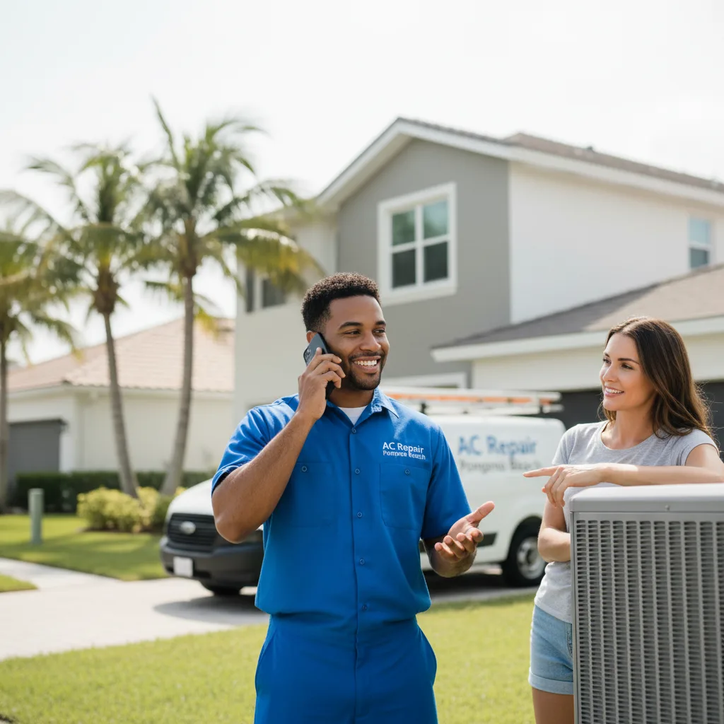 AC Repair Pompano Beach customer support in Red Hill